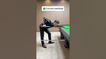 Avoid Gripping the Cue Too Tightly – Master Stable Stroke Techniques!#shorts #pool