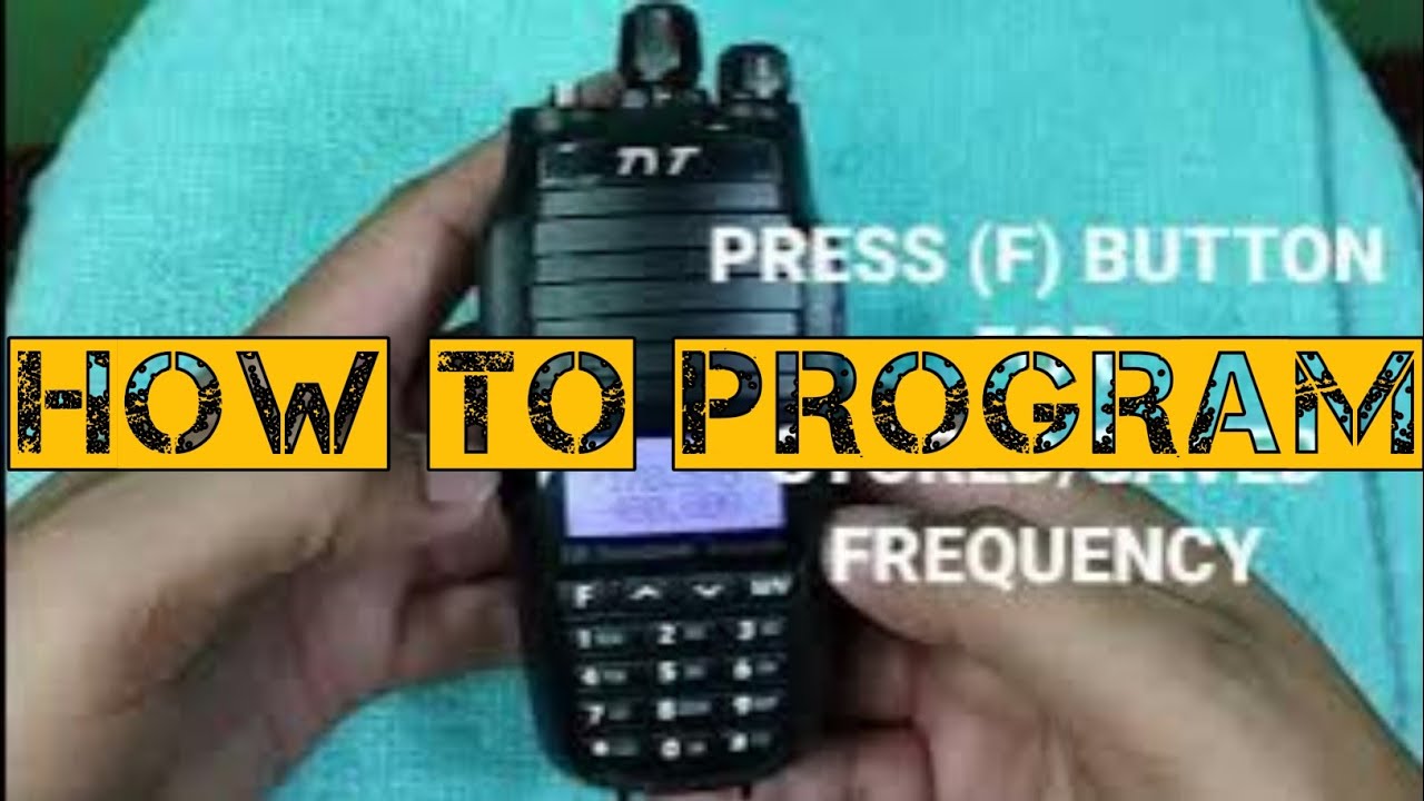TYT TH-UV8000D HOW TO PROGRAM - YouTube