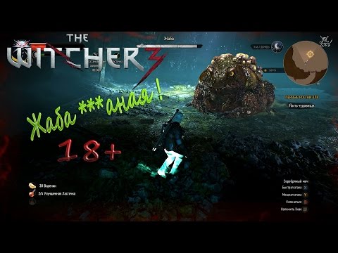 The Witcher 3  Hearts of Stone - [#1] Жаба Мега Босс