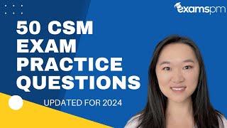 50 CSM Exam Practice Questions  Updated For 2024