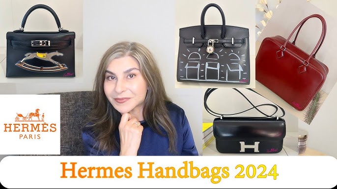 HERMES MAUVE Featuring Hermes Constance 1-24 Mauve Sylvestre Hermes Mini  Bolide Mauve Pale