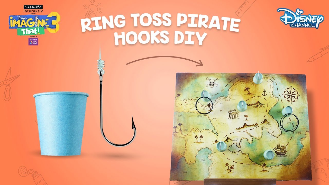 DIY Pirate Hook Board Game Disney Imagine That 3 Part 1 EP 9
