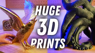 Awesome 3D Printed things on the HUGE Elegoo Neptune 4 MAX 3D Printer