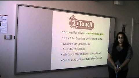 2Touch Interactive Whiteboard - D.I.B. Australia.wmv