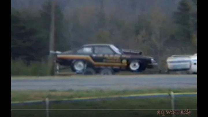 Big John Gaddy Chevy Vega at Piedmont Dragway 1990