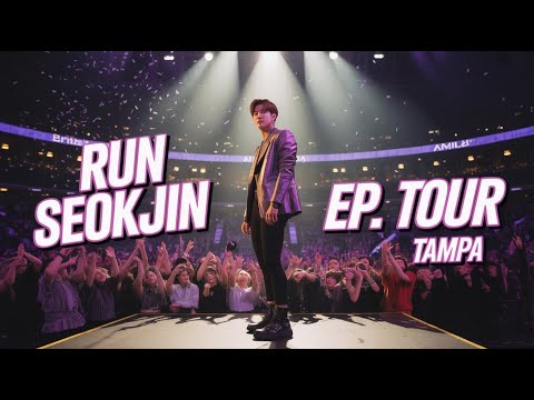 BTS RUN SEOKJIN EP TOUR RING (L) トレ力付き Jin – RUN SEOKJIN EP. Tour Live in Tampa | Full Performance