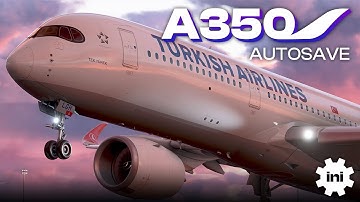 iniBuilds A350 Airliner Autosave | Microsoft Flight Simulator