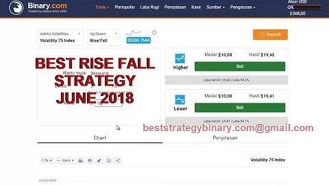 BINARY OPTION, RISE FALL STRATEGY, WITHOUT LOSING, BINARY.COM