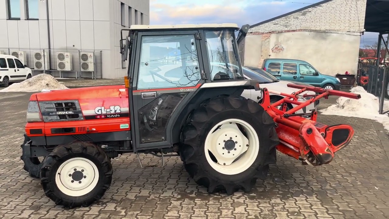 БУ міні трактор 🚜 Kubota GL32 CAB Акція ще декілька днів Ціна 🔥