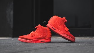 yeezy x nike red