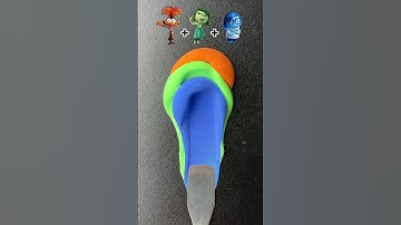 Guess the mixed color of Inside Out 2 emotions #satisfying #colormixing #oddlysatisfying