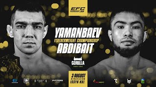 EFC 38 | РУСЛАН ЯМАНБАЕВ VS БУСУРМАНКУЛ АБДИБАИТ | Кыргызстан