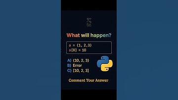 Python Interview Question | Crack Your Next Data Science Job | Python MCQ Challenge