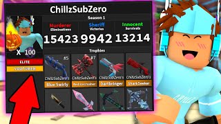 Richest MM2 YOUTUBER Accounts in Murder Mystery 2!