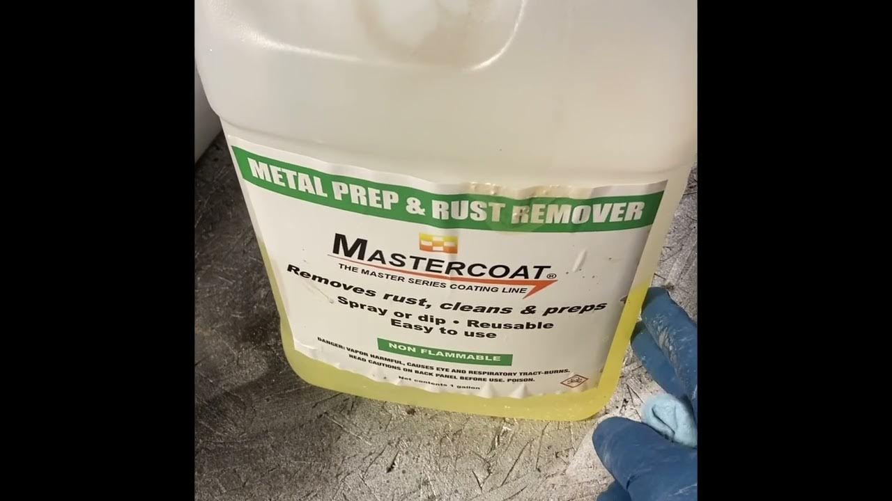 Use this to keep your bare blasted metal from rusting! YouTube