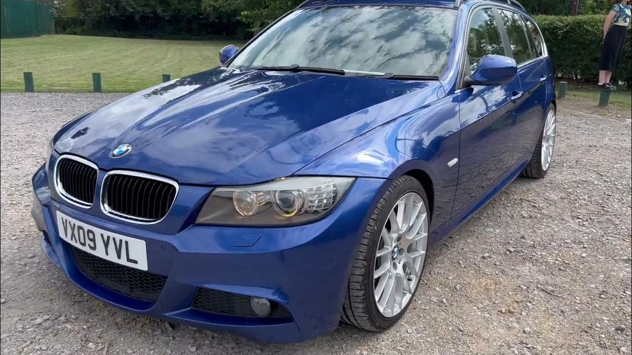 BMW E91 Touring 330i (LCI, 2009, Montego Blue) YouTube