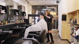 【ASMR】Barber Session｜筋トレ終わりの男が通う日本の理容室 💈