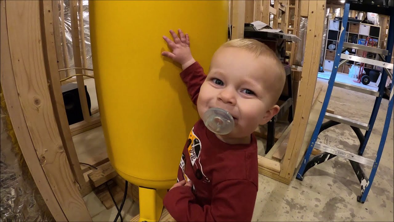 DeWalt 60 Gallon Air Compressor - Purchase, Install, and First Run