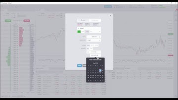 Placing a Time Released Order in Tradovate