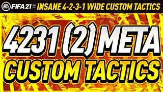 Best 4231 Custom Tactics How To Use The 4231 2 Get More Wins With 4 2 3 1 Fifa 21 Ultimate Team Youtube