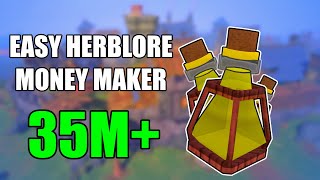 Easy Herblore Money Maker! 35M+ Runescape 3 2025