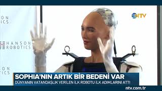 İnsansı robot Sophia'nın artık bir bedeni var (İşte Sophia'nın son hali)