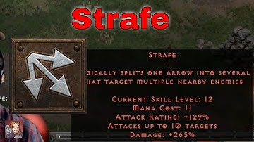 D2R Skills & Abilities -  Strafe (Amazon Bow & Crossbow Tree)