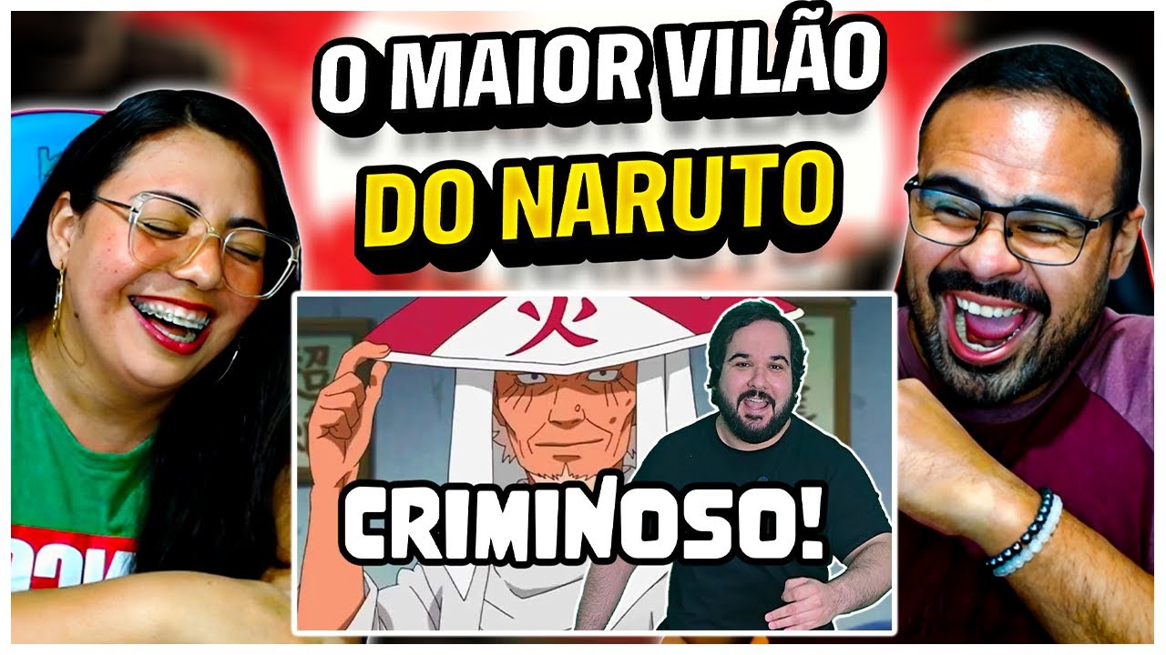REACT O dossiê criminal do Terceiro Hokage | Zé Renacho