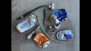 Roadside Trash to Treasure - Melting Junk Found on the Side of the Road - The Growing Stack