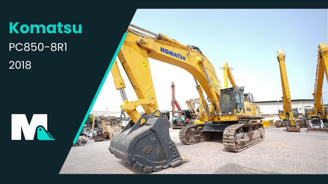 Komatsu PC850SE-8R1 Track Excavator | 2018