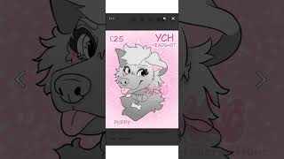 I now have a Halloween YCH open on KO-FI 🫶🏻🐾 #furry #furryartist