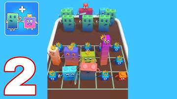 Merge Number Cube : Fam Run Gameplay Walkthrough ( 11-19) Level Android iOS