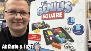 The Genius Square (HCM Kinzel) - Logikspiel für 1 und/oder 2 Personen