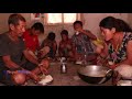 They believe each other ,love each other,They eat together ll Primitive Technology