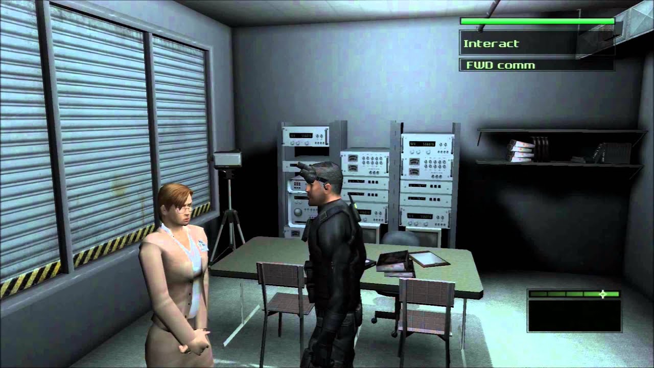 Splinter Cell Easter Egg: Sam Fisher chats with Anna Grimsdottir