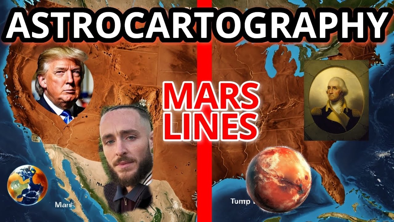 ASTROCARTOGRAPHY: Mars Lines Explained Through Reading The Chart Of US Presidents