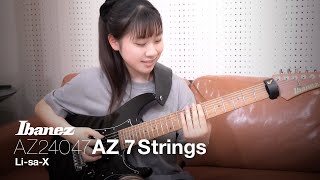 Ibanez AZ Prestige 7String Guitar ft. Li-sa-X