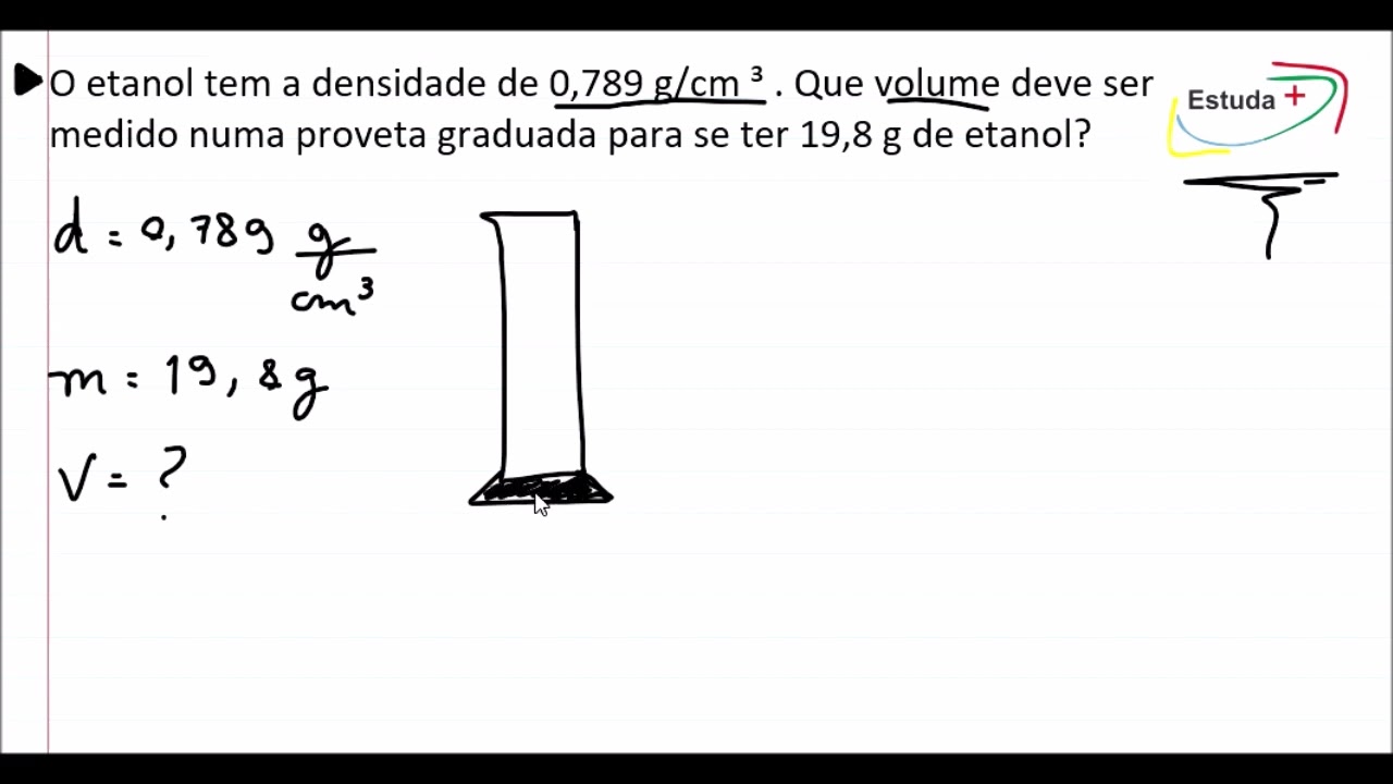 W 100 Cm Etanolu O Gestosci 0 789