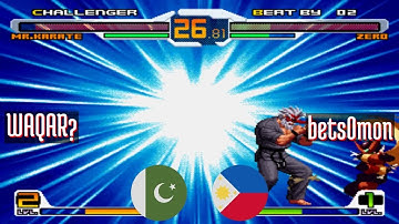 FT5 @svcsplus: WAQAR? (PK) vs bets0mon (PH) [SNK vs Capcom Chaos Super Plus svc Fightcade] May 21