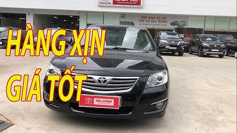 Cách kiểm tra xe Camry cũ