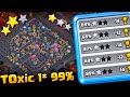 Super Toxic Th18 anti Dragon/thowers L2 L3 +war base With Link | Townhall 18 anti 3 Star Base link