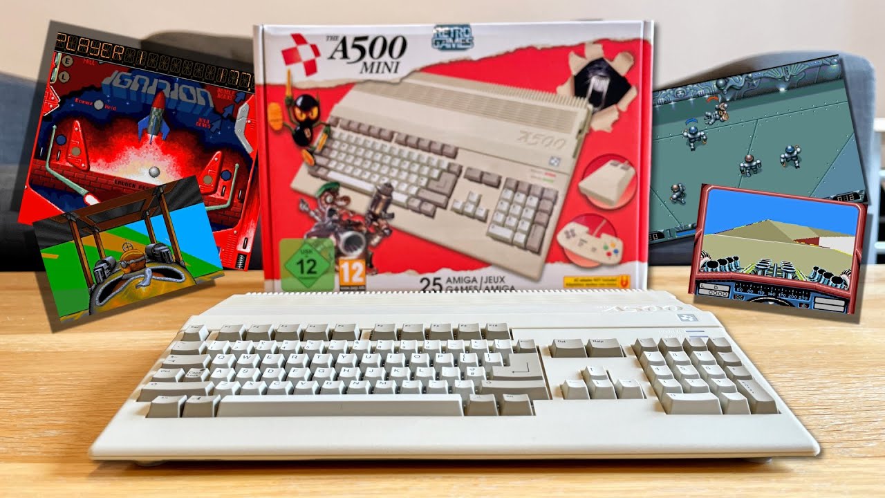 The Amiga A500 Mini Is Amazing | Unboxing & Review - YouTube
