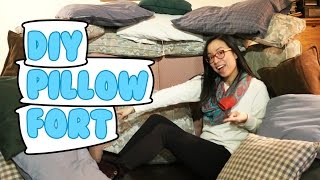 Learn how to build a super fun pillow fort with Annie in this step-by-step tutorial! All you need are pillows and a can-do attitude. What 