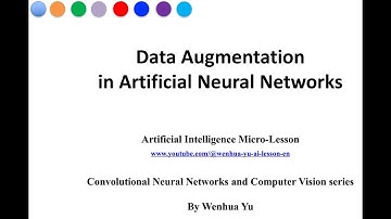 Data Augmentation in Artificial Neural Networks