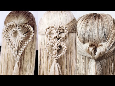 ❤️-6-easy-braided-heart-hairstyles-for-girls-❤️-braids-hairstyles-2020-|-valentine's-day