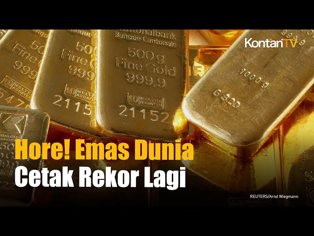 Emas Melonjak ke Rekor Tertinggi Didorong Berbagai Faktor | KONTAN News class=