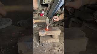 Making Bolt opener handle  #engineering #gastorch