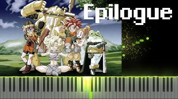 Epilogue To Good Friends - Chrono Trigger [Piano tutorial] (Sheet Music+MIDI)