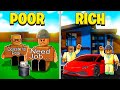 2 Player POOR to RICH in Roblox Brookhaven..