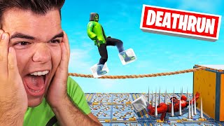 Can You SURVIVE This *TROLL* DEATHRUN In FORTNITE?!